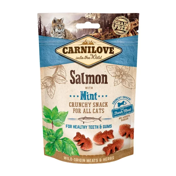 Carnilove® Cat Snack Crunchy Salmon with Mint