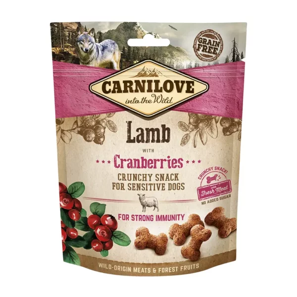 Carnilove Snack Fresh & Crunchy Lamb with Cranberries