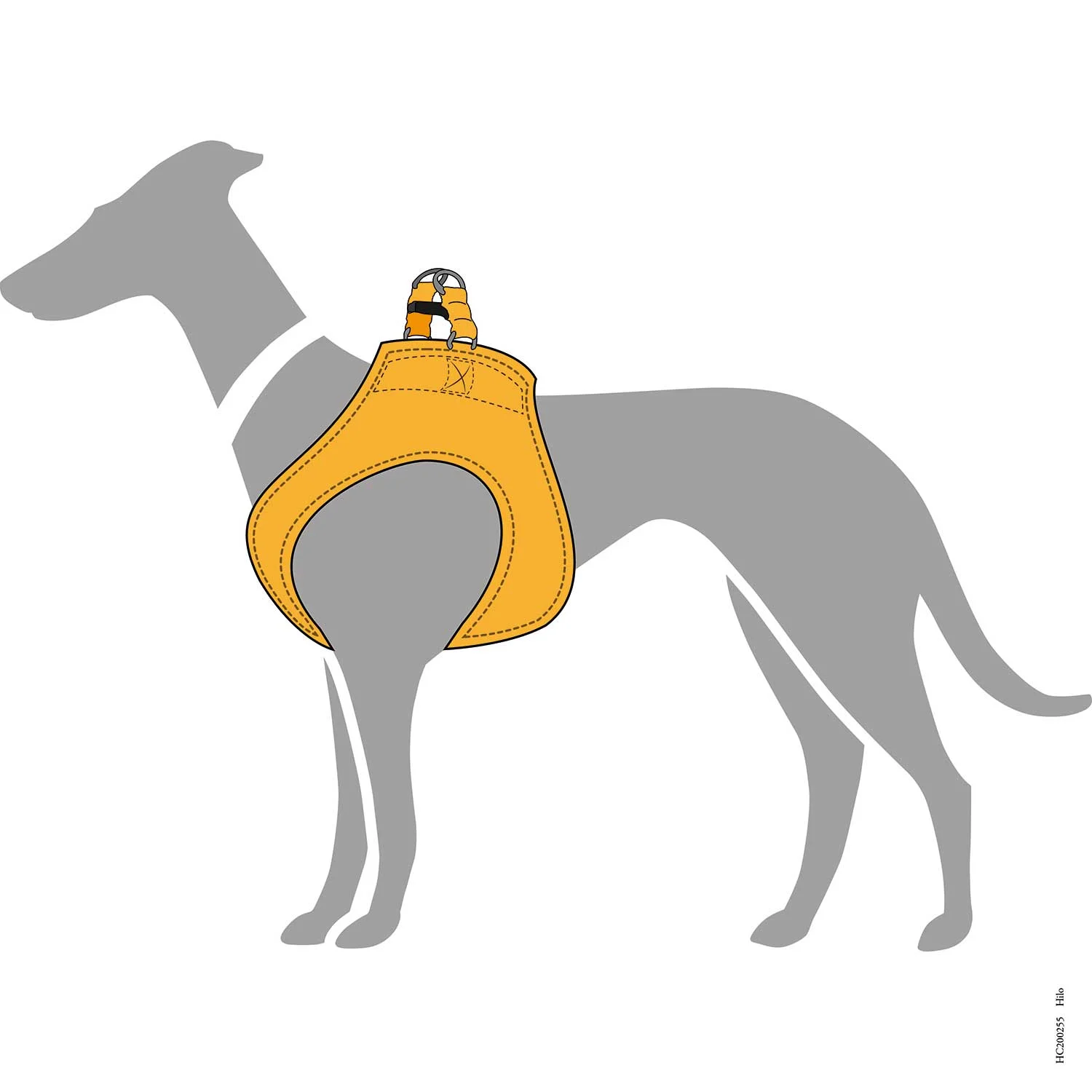 Σαμαράκι "Easy Step-In" Hunter Hilo Orange fit