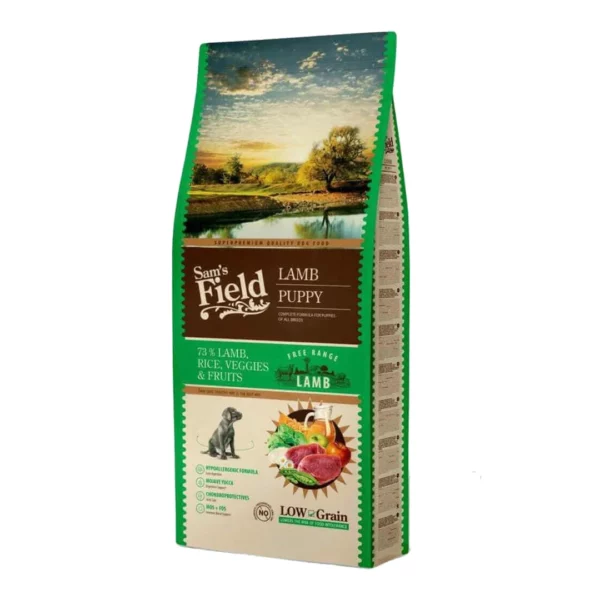 Sam’s Field Puppy Lamb Low Grain 13Kg