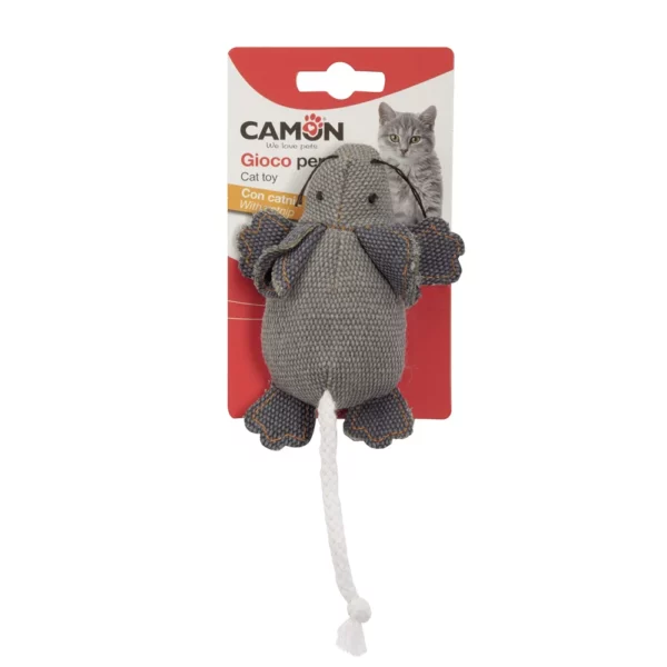 Camon Παιχνίδι Γάτας Denim Ποντικάκι γκρι