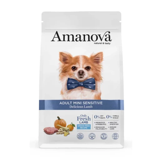 Amanova Adult Mini Sensitive Delicious Lamb Grain Free