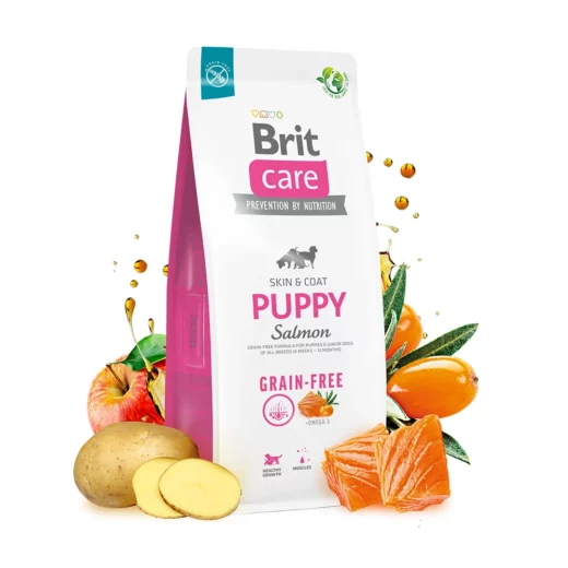 Brit Care Grain Free Puppy Salmon1
