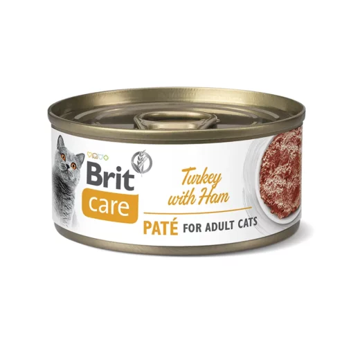 Brit Care Cat Cans Pate Turkey with Ham