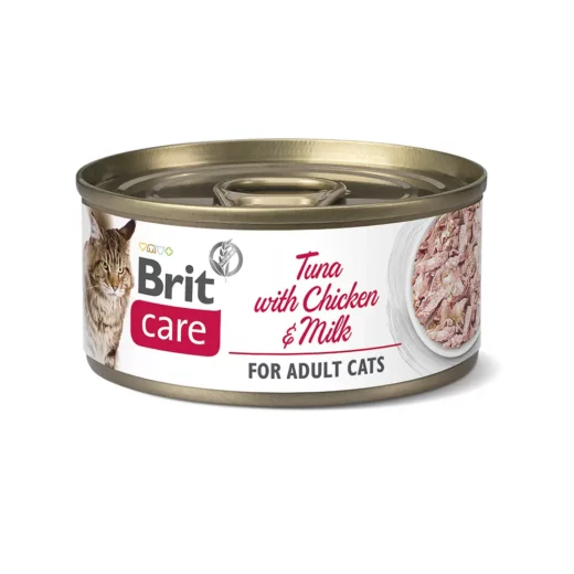 Brit Care Cat Cans Fillet Tuna with Chicken & Milk