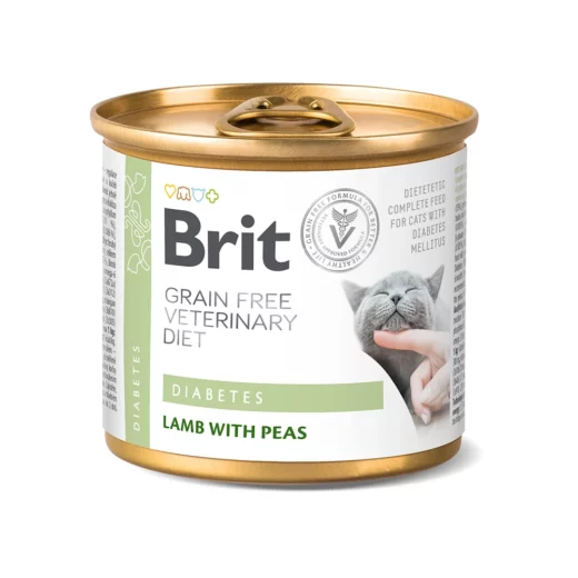 Brit VD® Cat Diabetes Lamb with Peas