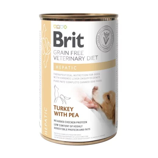 Brit VD Dog Hepatic κλινική κονσέρβα