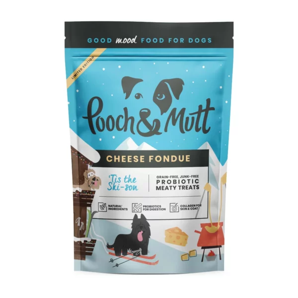 Pooch & Mutt Dog Snack Cheese Fondue Meaty Treats